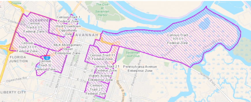 Savannah, GA Tax Advantaged Zones, Part One_ Federal Opportunity Zones - Trophy Point Realty Group1